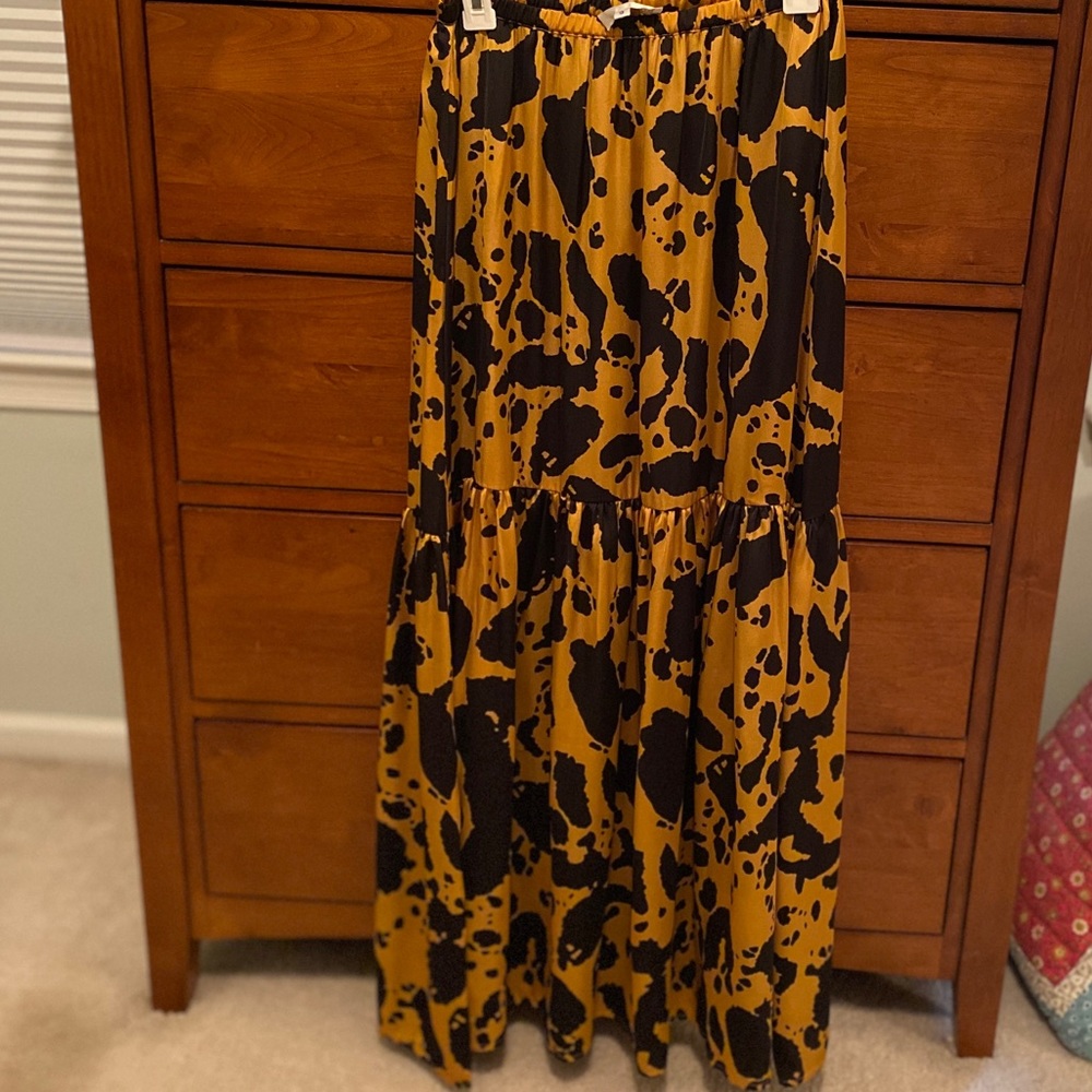 M Anthro maxi skirt